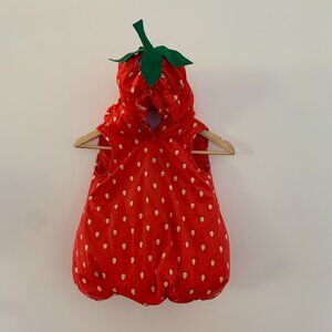 STRAWBERRY COSTUME FOR TODDLER